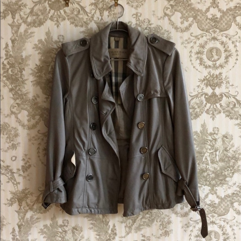 BURBERRY BRIT leather jacket